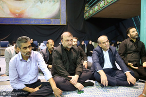 مراسم عزاداری کارکنان موسسه تنظیم ونشر آثار امام خمینی (س) به مناسبت دهه اول محرم