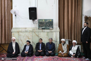 مراسم تشییع مرحوم حجت الاسلام و المسلمین حسینعلی نیری