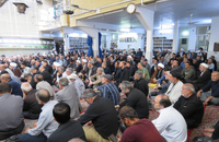 مجلس سوگواری شهادت امام جعفر صادق (ع) در دفتر آیت الله العظمی صانعی (2)