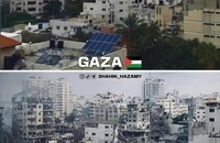 وضعیت غزه قبل و پس از حملات اشغالگران صهیونیست (9)