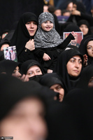 اولین شب مراسم عزاداری ایام شهادت حضرت زهرا (س) در حسینیه امام خمینی(ره)