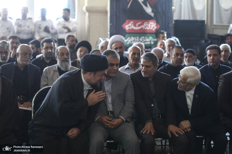 مراسم چهلمین روز تدفین رهبر شهید-1