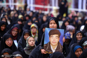 نخستین یادواره شهدای مدافع حرم فاطمیون در حرم مطهر امام خمینی(س)