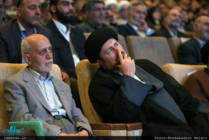 حضور سید حسن خمینی در نخستین کنگره حزب مجمع ایثارگران