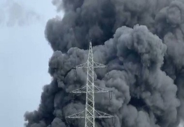 انفجار مهیب در یک کارخانه بزرگ شیمیایی در آلمان+عکس