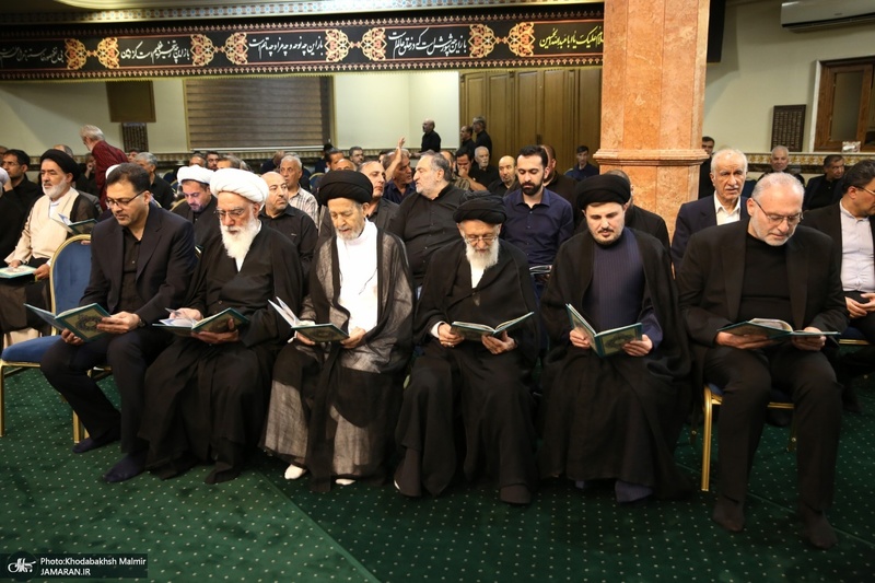 مراسم بزرگداشت رهبر شهید انقلاب در حسینیه ۲ جماران