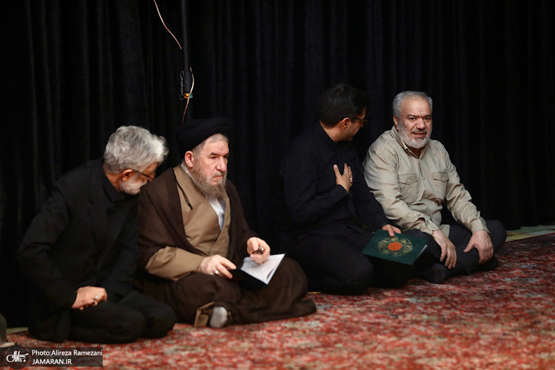 مراسم یادبود مادر همسر سپهبد شهید حسین سلامی