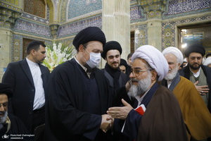 مراسم بزرگداشت آیت الله موسوی بجنوردی (ره) در قم - 2