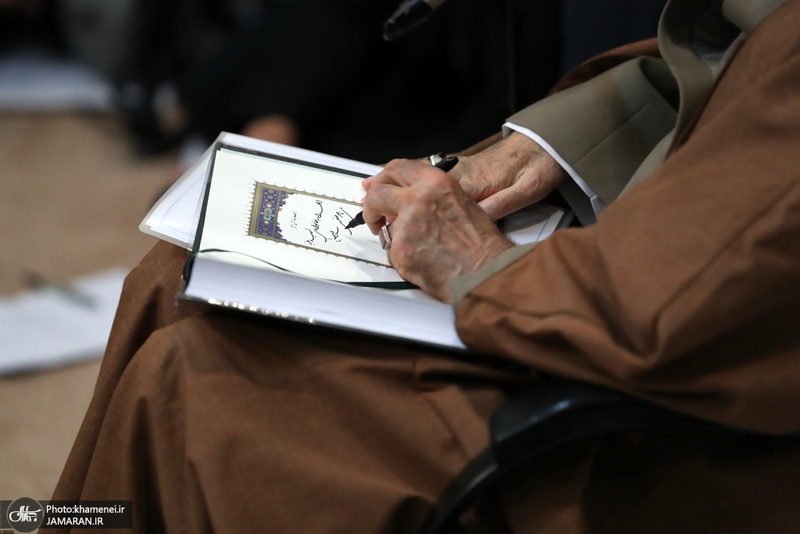 دیدار جمعی از خانواده‌های شهدای امنیت با رهبر معظم انقلاب