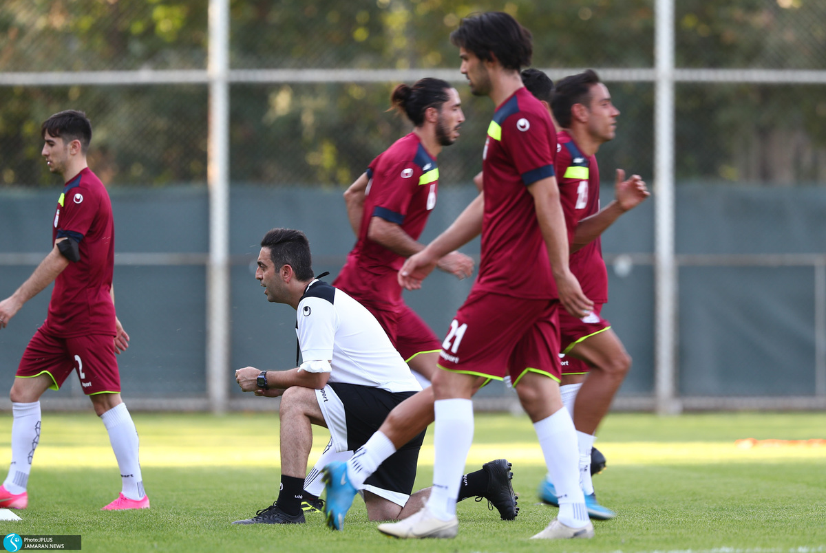  دومین تمرین تیم ملی فوتبال پیش از دیدار درون اردویی+ عکس

