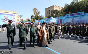 مراسم مشترک دانش‌آموختگی دانشجویان دانشگاه‌های افسری با حضور فرمانده کل قوا