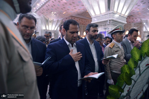 تجدید میثاق سرپرست وزارت آموزش و پرورش با آرمان‌های حضرت امام (س)