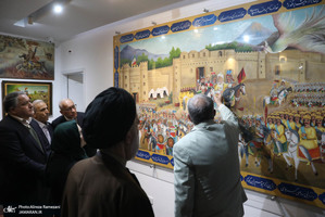 بازدید سید محمد خاتمی از موزه دکتر حسن حبیبی