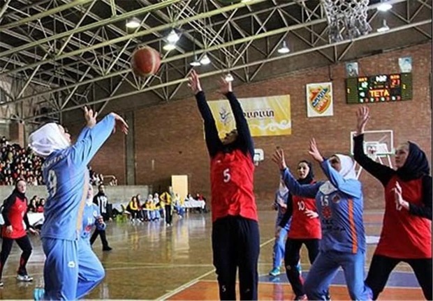 مسابقات بسکتبال جوانان دختر باشگاه های کشور برگزار شد