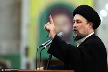 آیت‌الله سید حسن خمینی: عالمان جهان اسلام کجا هستند که فرزند رسول خدا را شهید کردند؟ حاکمان جهان اسلام فکر می‌کنند ترامپ و نتانیاهو خیرخواه آنها هستند؟/ ما ققنوس‌وار از خاکسترها بلند خواهیم شد/ ما ظالمانی قوی‌تر از ترامپ و صهیونیست‌ها را هلاک کردیم