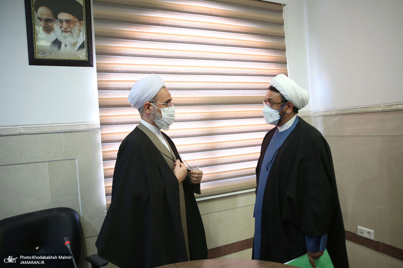 دیدار سرپرست موسسه تنظیم و نشر آثار امام خمینی(ره) با آیت الله اعرافی