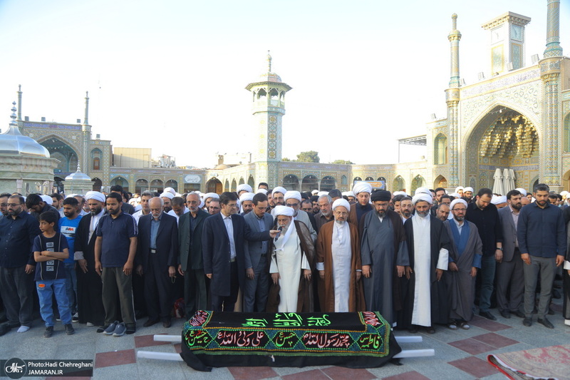 مراسم تشییع مرحوم استاد محمد حسین حشمت‌پور‎