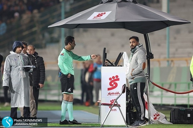 تکذیب مصاحبه داور VAR  پس از دربی 