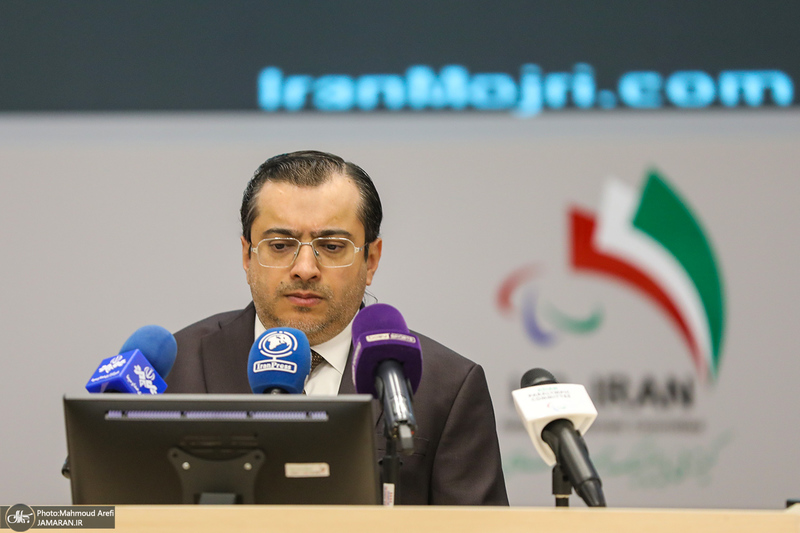 نشست خبری ماجد راشد رئیس کمیته پارالمپیک آسیا / Majid Rashed / President, Asian Paralympic Committee/ mahmoud arefi