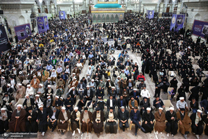 مراسم بزرگداشت چهاردهمین سالگرد رحلت همسر گرامی امام و بیست و هشتمین سالگرد ارتحال حاج سید احمد خمینی -1