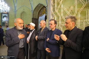 مراسم چهلمین روز ارتحال آیت‌الله العظمی محفوظی