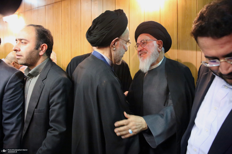 مراسم چهلمین روز درگذشت آیت الله بجنوردی در دائره المعارف بزرگ اسلامی - 2