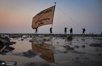 آغاز راهپیمایی اربعین از دورترین نقطه در جنوب عراق (4)