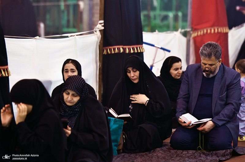 احیای شب بیست و یکم ماه رمضان در گلزار شهدای بهشت زهرا (س)