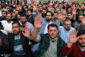 مراسم جشن میلاد حضرت زهرا (س) در حسینیه امام خمینی (ره)