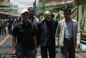 مراسم راهپیمایی اعتراضی به وقایع اخیر شهادت فرمانده هان و دانشمندان هسته ای