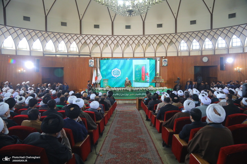 مراسم رونمایی از مجموعه 80 جلدی تفسیر «تسنیم» اثر آیت‌الله العظمی جوادی آملی