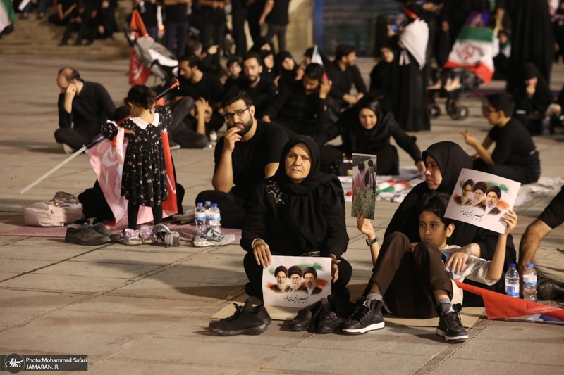 مراسم وداع با رهبر شهید انقلاب در مصلی تهران- 6