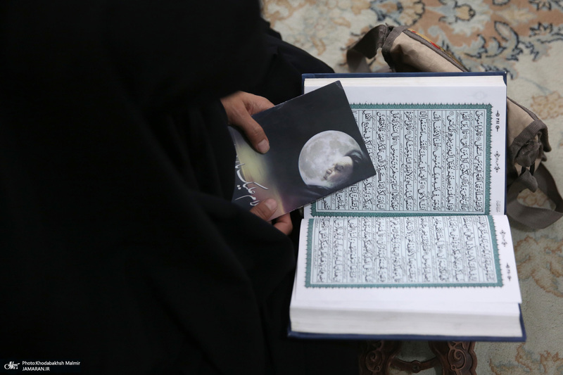 آیین افتتاحیه مرکز فعالیت‌های قرآنی در حرم مطهر حضرت امام خمینی (س)