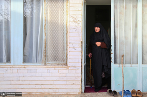 حضور رییس موسسه تنظیم و نشر آثار امام خمینی در گلزار شهدای خمین