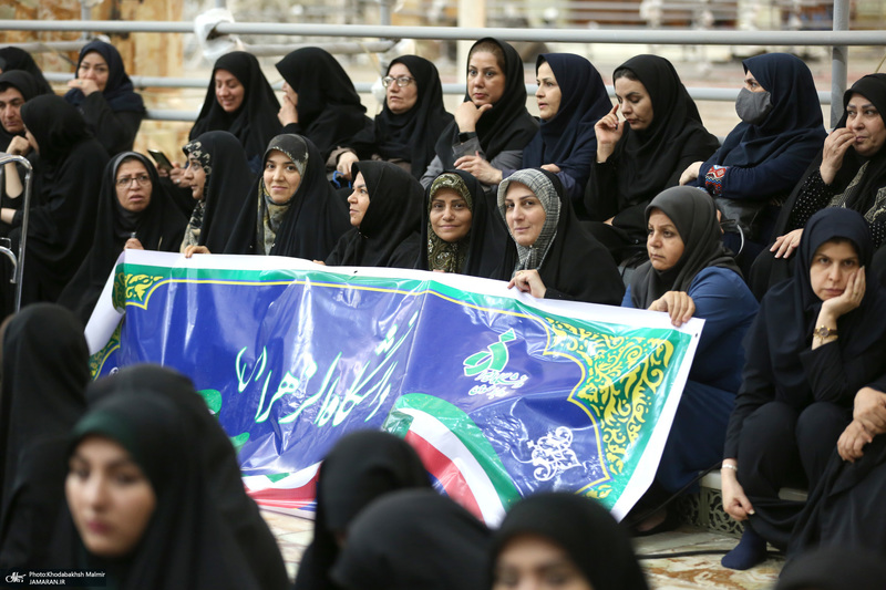 مراسم تجدیدمیثاق دانشگاهیان با آرمان‌های امام خمینی (س)