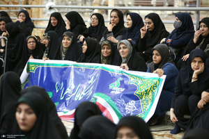 مراسم تجدیدمیثاق دانشگاهیان با آرمان‌های امام خمینی (س)