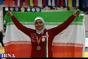 بانوی آلیش کارخراسان شمالی در رقابت های ترکمنستان از کسب مدال باز ماند