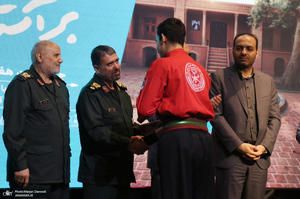 مراسم تجلیل از ورزشکارانشهرستان خمین