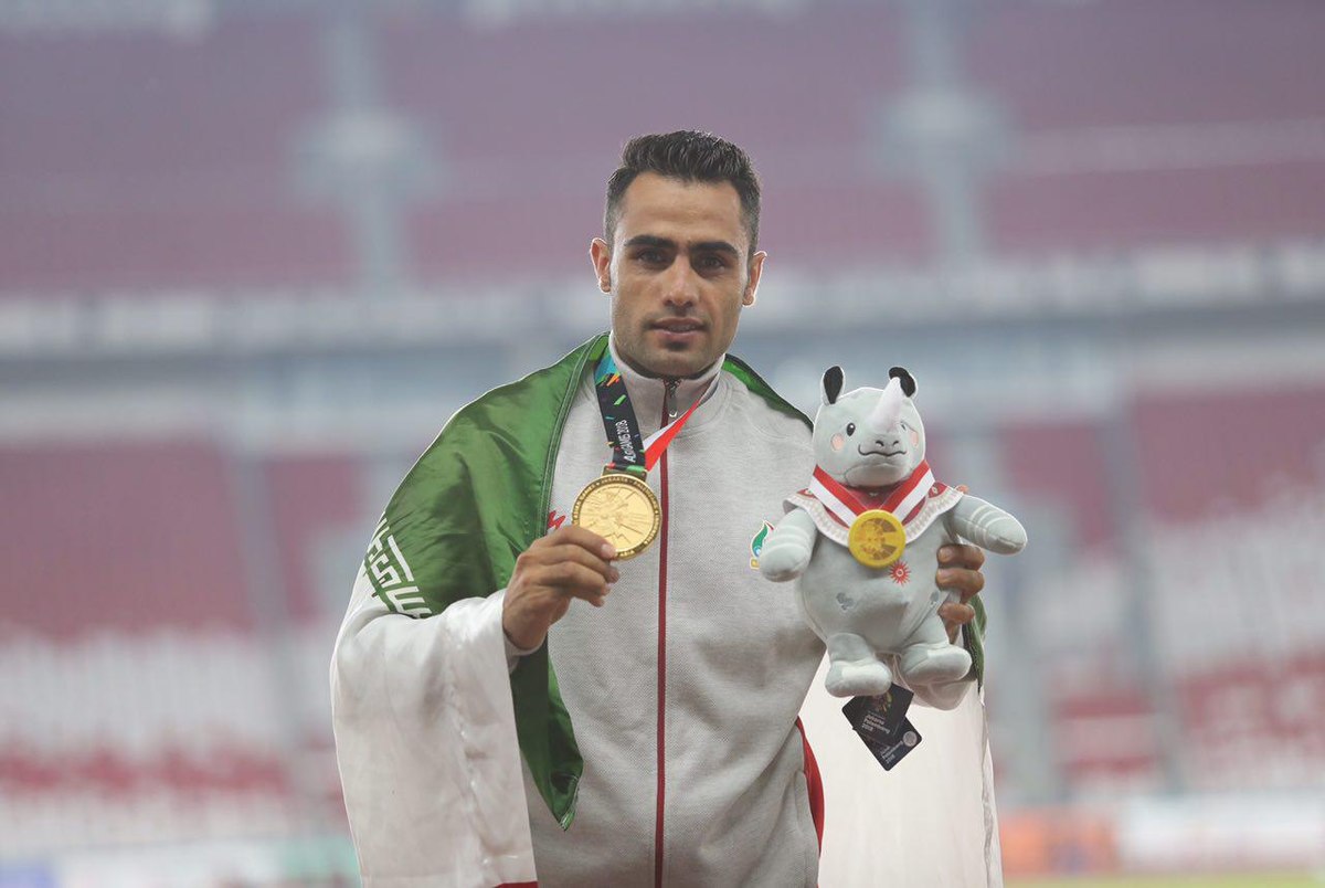 اسامی کامل مدال آوران ایران در بازی های آسیایی