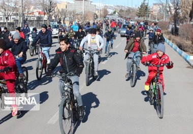 همایش دوچرخه سواری همگانی در شهرری برگزارشد