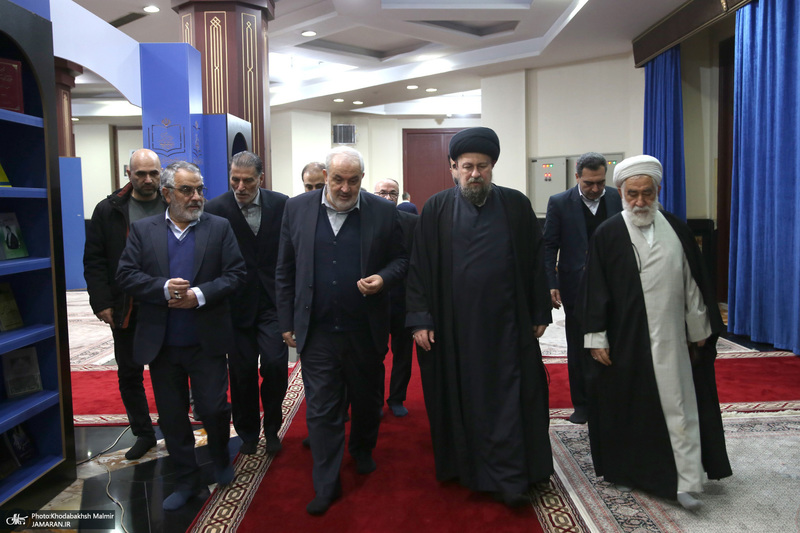 دیدار وزیر و کارکنان وزارت نیرو با سید حسن خمینی