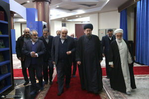 دیدار وزیر و کارکنان وزارت نیرو با سید حسن خمینی