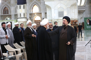 مراسم تجدید میثاق مسئولان عالی قضایی با آرمان های حضرت امام خمینی