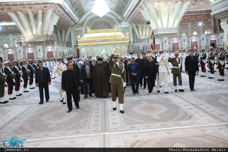 تجدید میثاق رئیس قوه قضائیه و مسئولان عالی قضایی با آرمان‌های امام خمینی(س) 