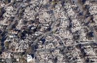 آتش سوزی در لس آنجلس آتش سوزی در کالیفرنیا (4)