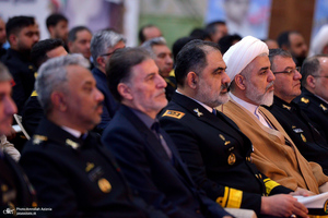 تجدید میثاق فرمانده و پرسنل نیروی دریایی ارتش جمهوری اسلامی ایران با آرمان‌های امام خمینی(س)