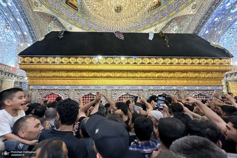 هم قدم با زائران اباعبدالله الحسین (ع)؛ حرم امیر المومنین (ع)