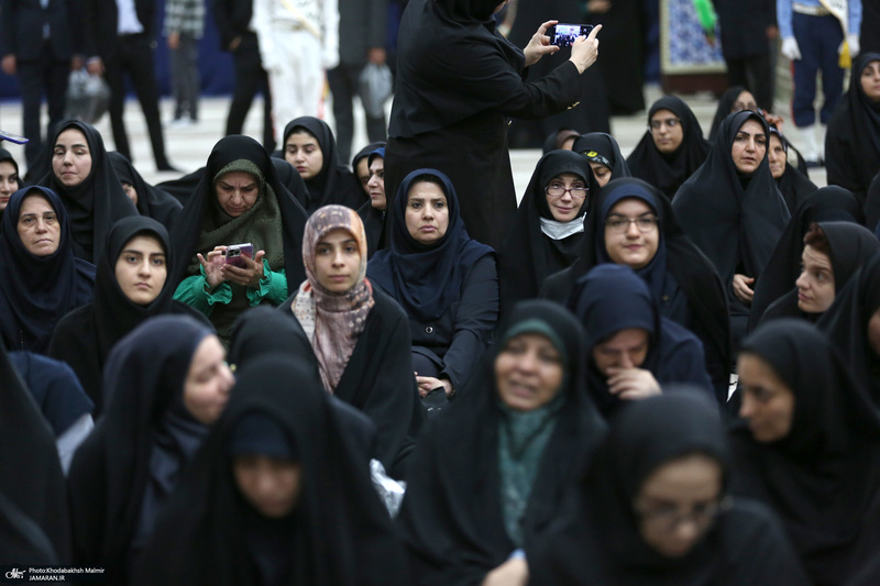 مراسم تجدیدمیثاق دانشگاهیان با آرمان‌های امام خمینی (س)