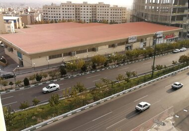 بازار جنت آباد تهران قبل و بعد از آتش سوزی امروز + عکس