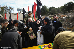 اختصاصی جماران؛ تشییع 40 شهید شهرک مجدل سلم در جنوب لبنان